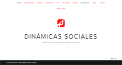 Desktop Screenshot of dinamicassociales.com